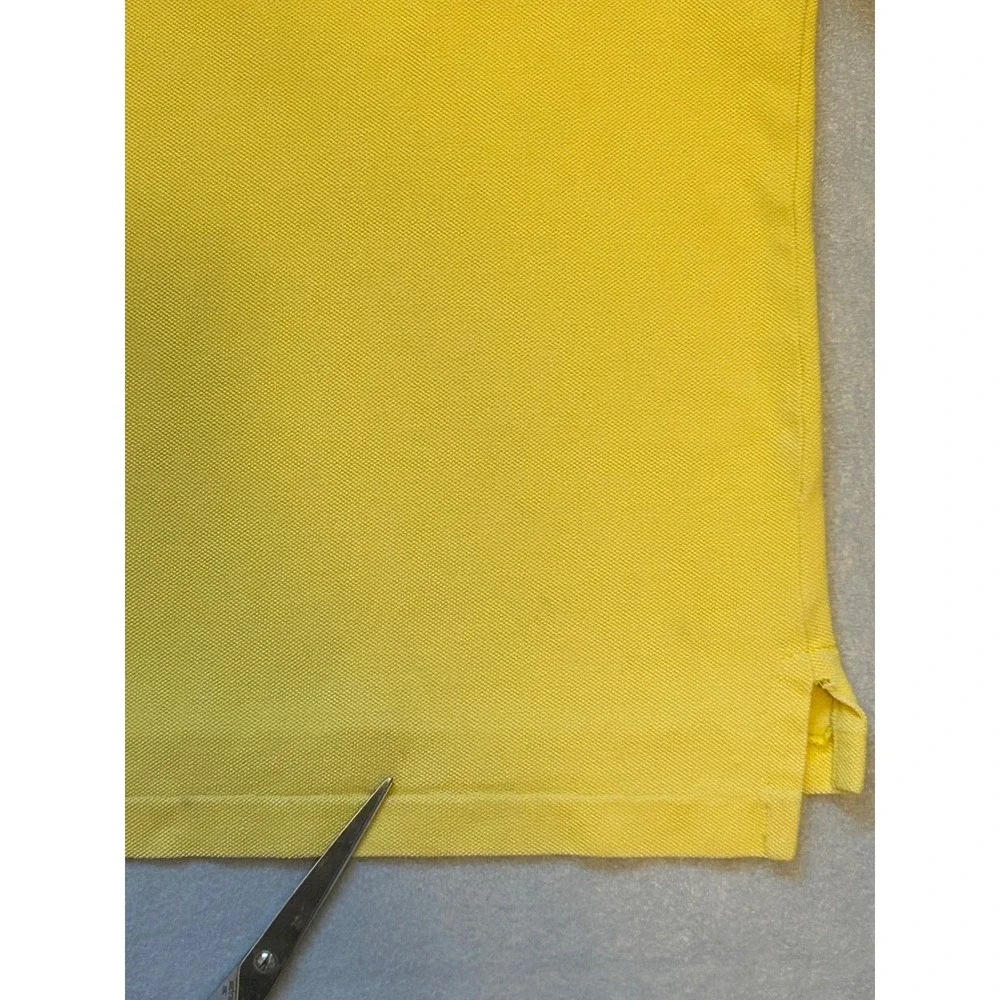 Polo Ralph Lauren Boys Yellow Cotton Pique Short Sleeve Polo Shirt Size 4/4T